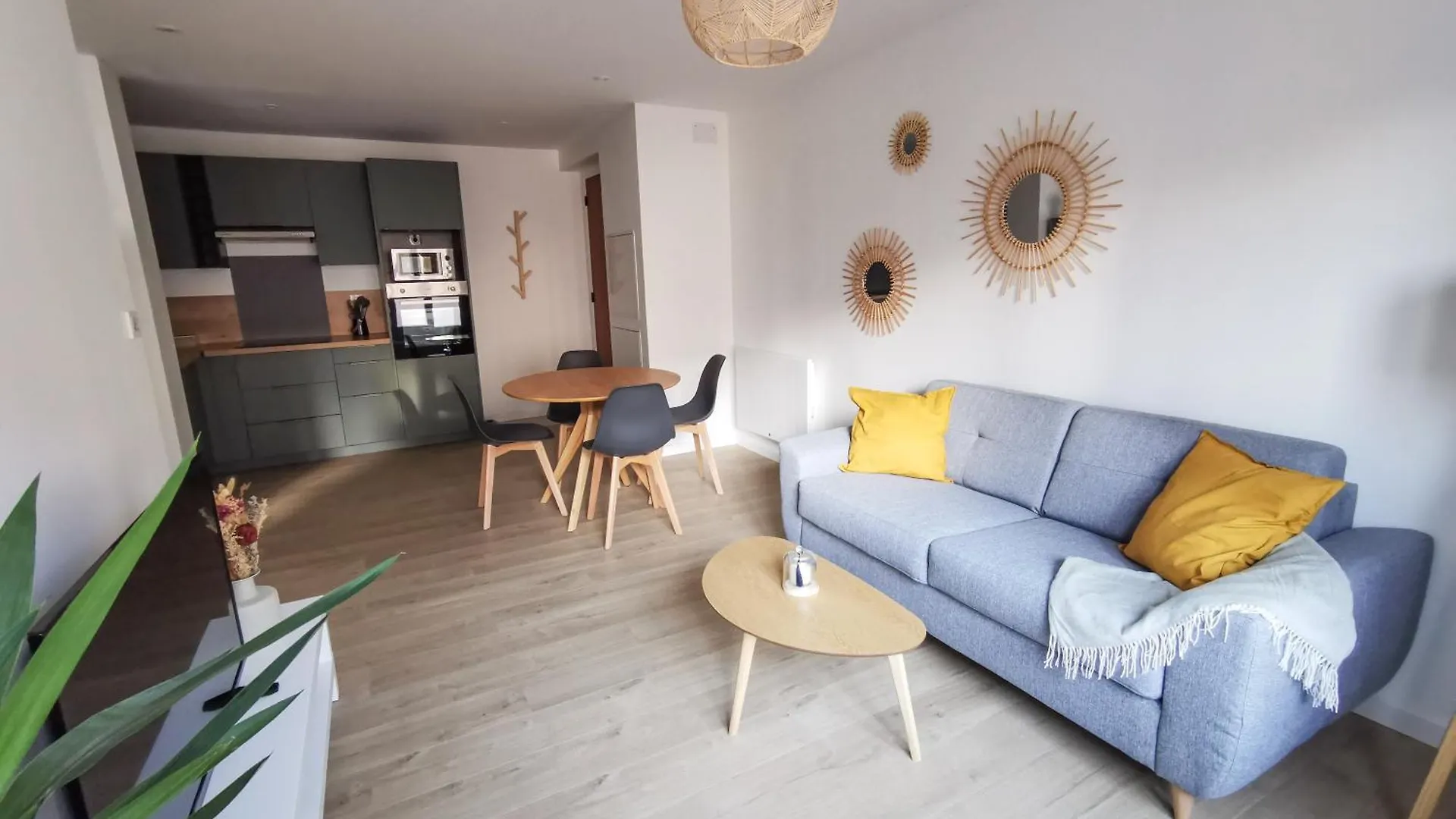 Apartment L'Olivier - Appartement Moderne Et Chaleureux - Tram Et Parc Grenoble France